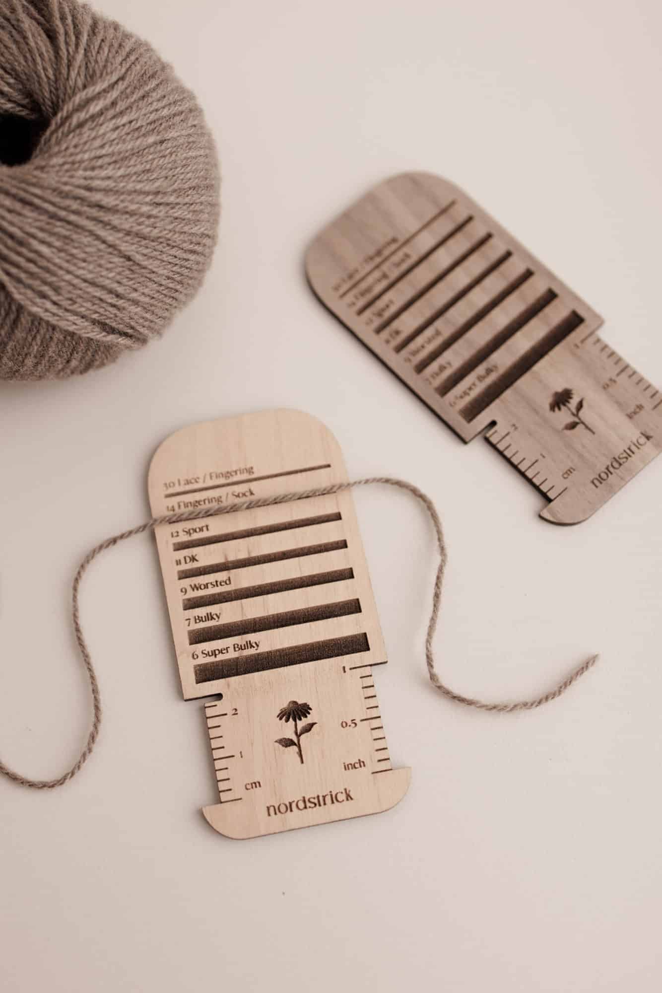 Garnstärkenmesser nordstrick