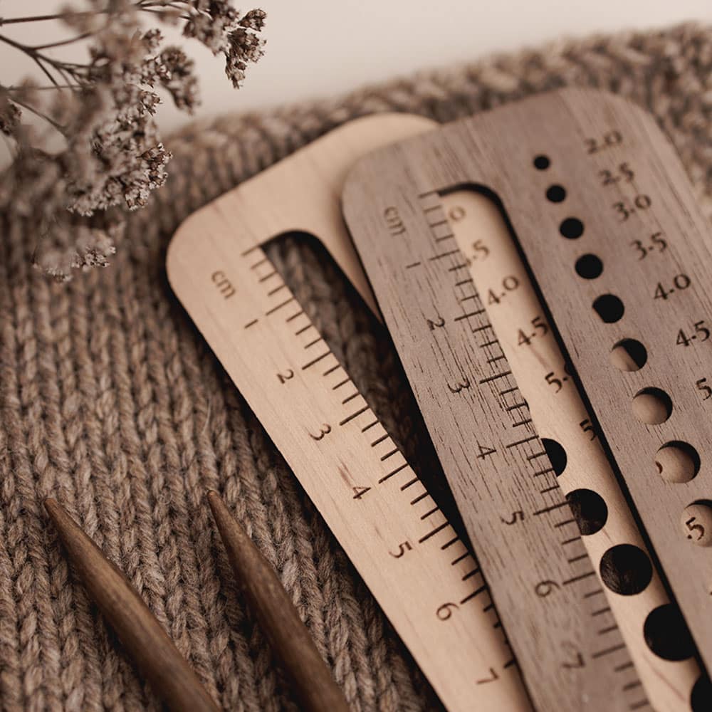 Zählrahmen Nadelmaß nordstrick