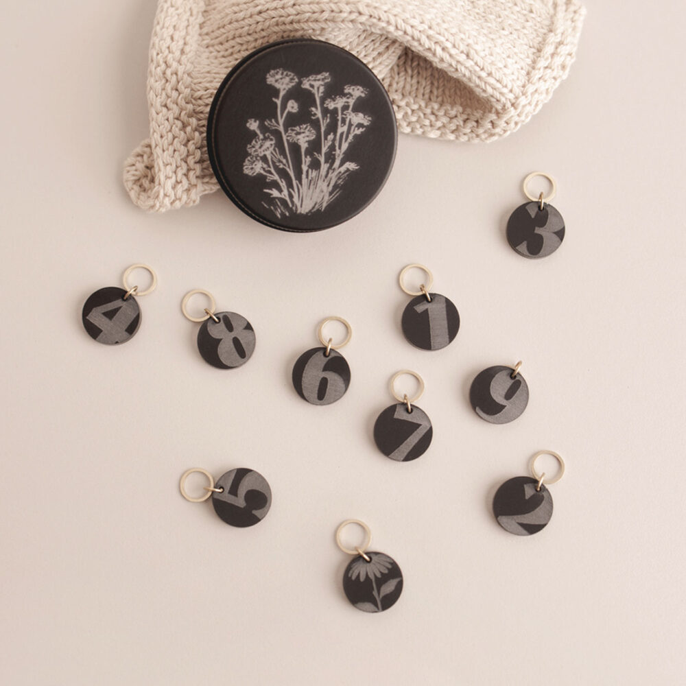 Maschenmarkierer Set Noir nordstrick