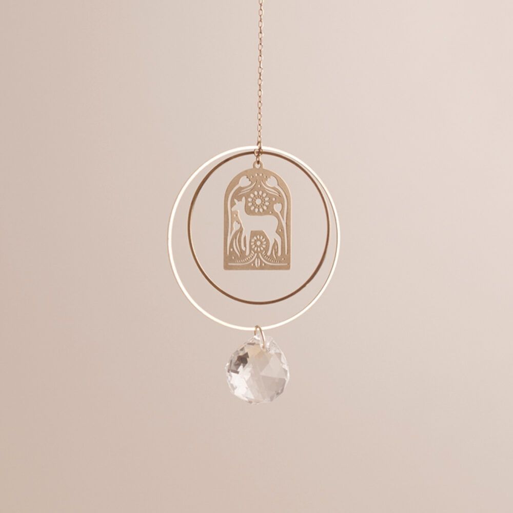 Sonnenfänger Waldtiere Reh nordstrick