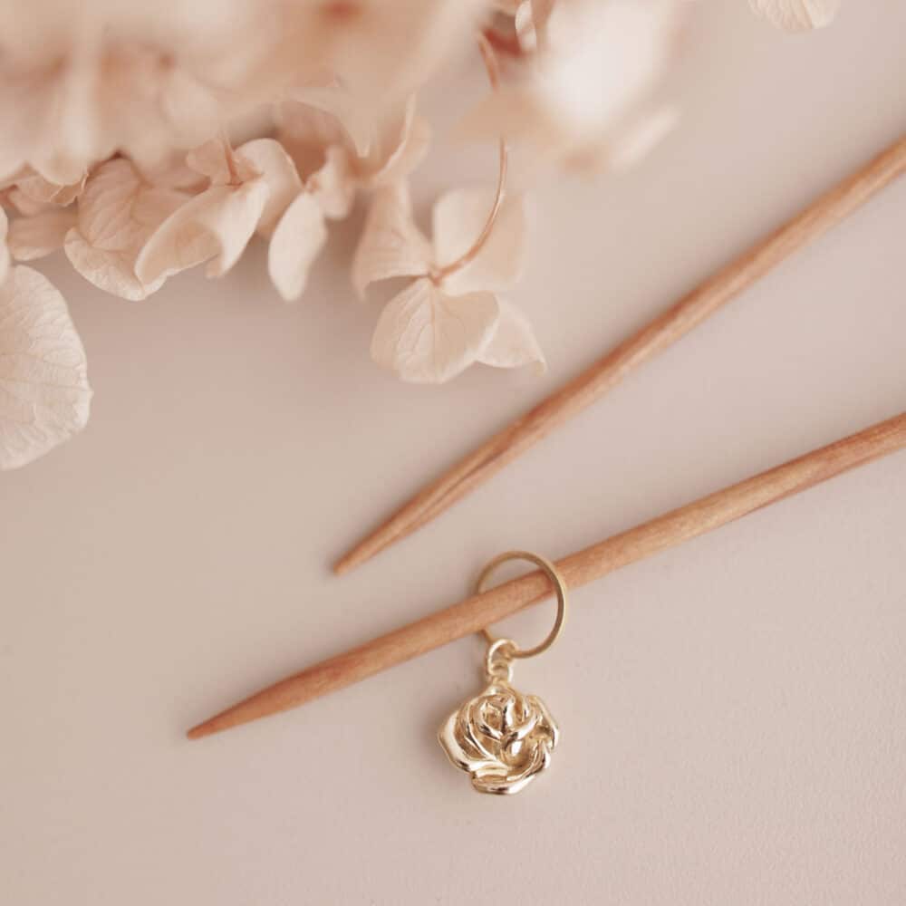 Maschenmarkierer Rose nordstrick