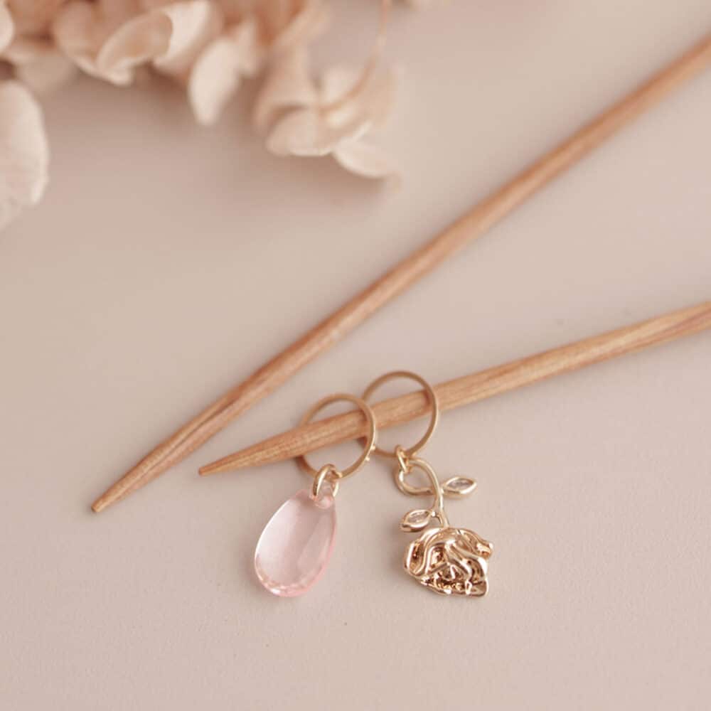 Maschenmarkierer Set Rose nordstrick