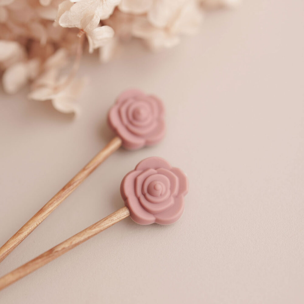 Maschenstopper Rosen nordstrick